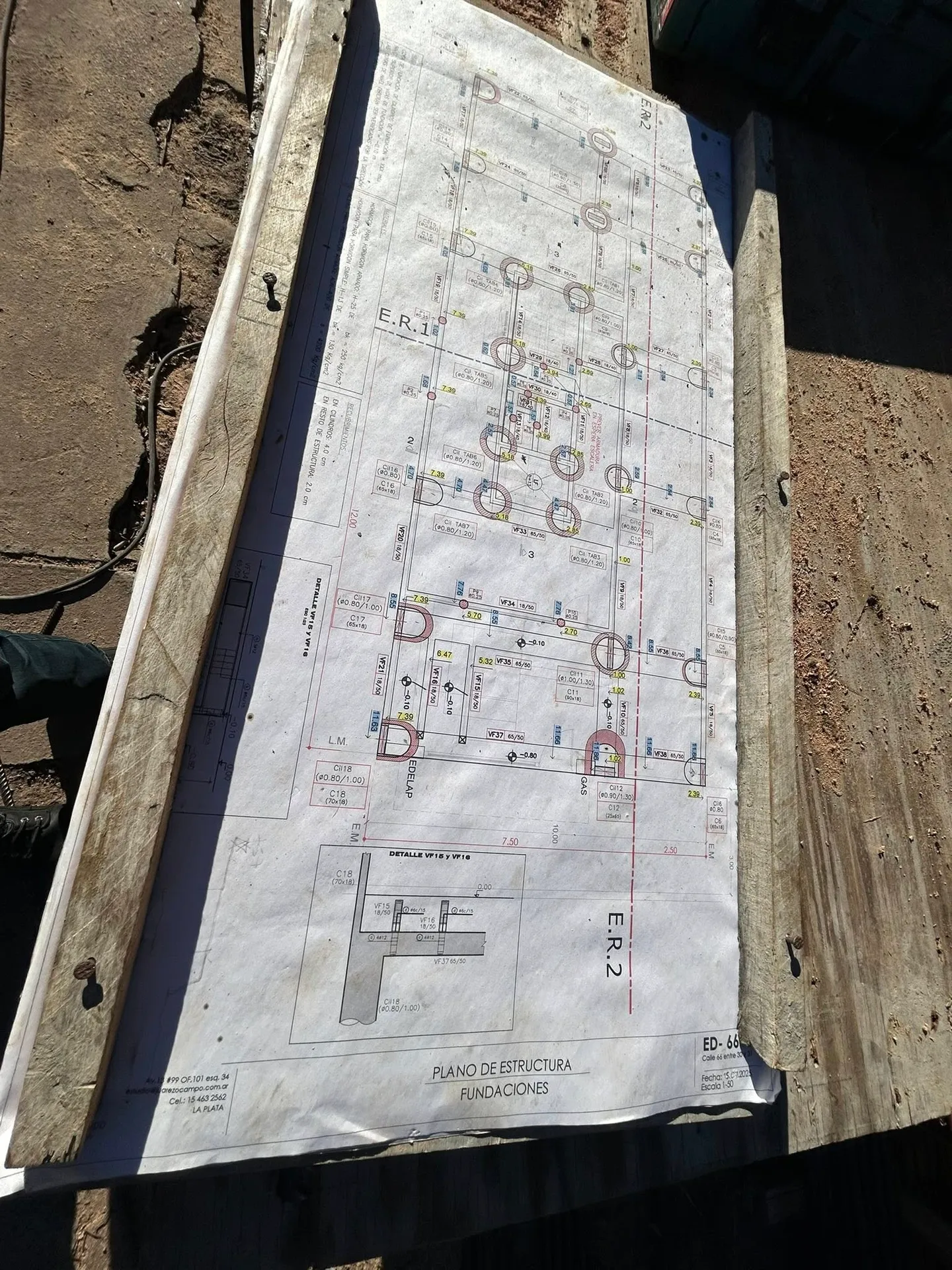 66 e/ 30 y 31 — avance de obra, etapa 1