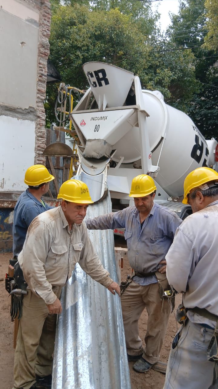 2 e/ 45 y 46 — avance de obra, etapa 1