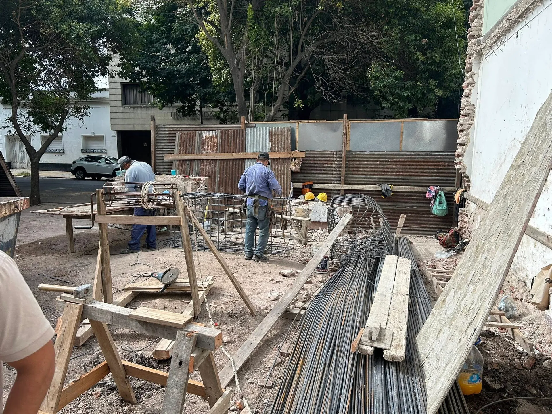 2 e/ 45 y 46 — avance de obra, etapa 1