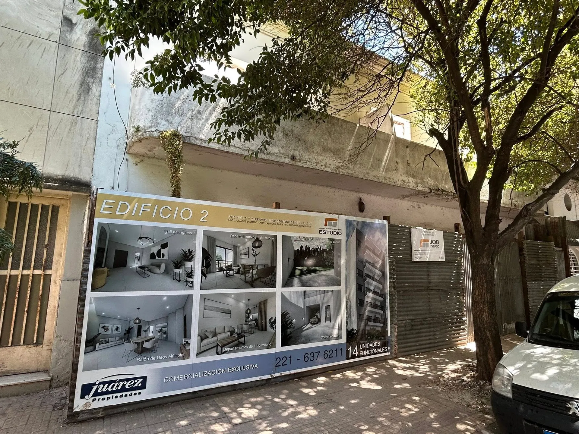 2 e/ 45 y 46 — avance de obra, etapa 1
