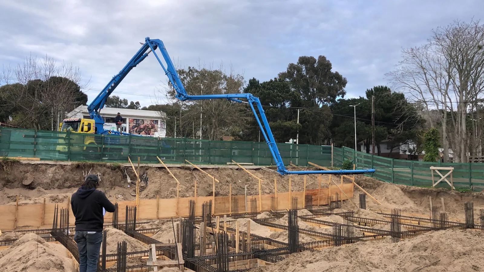 LDM V — avance de obra, etapa 1