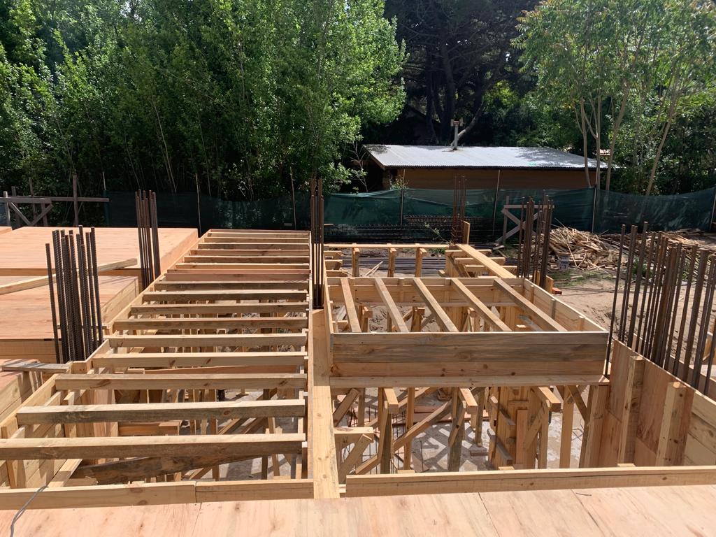 LDM V — avance de obra, etapa 1