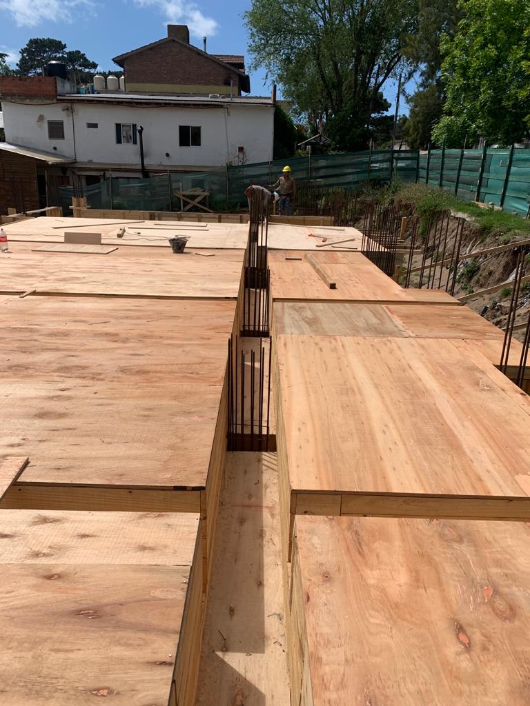 LDM V — avance de obra, etapa 1
