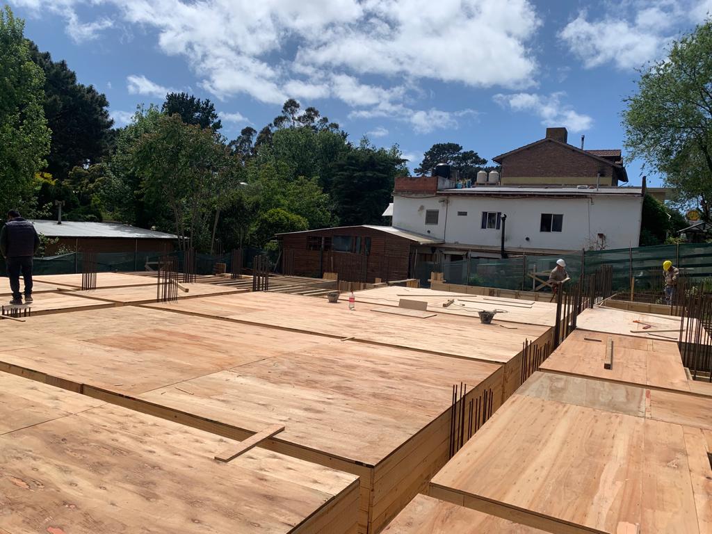 LDM V — avance de obra, etapa 1