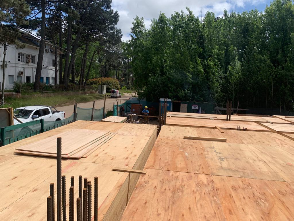 LDM V — avance de obra, etapa 1