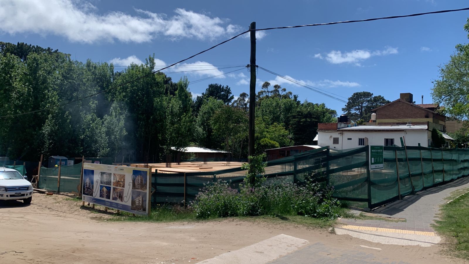 LDM V — avance de obra, etapa 1