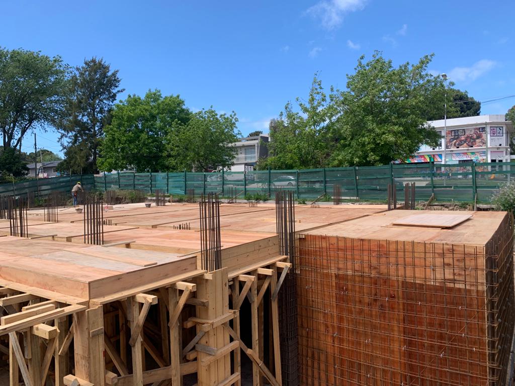 LDM V — avance de obra, etapa 1