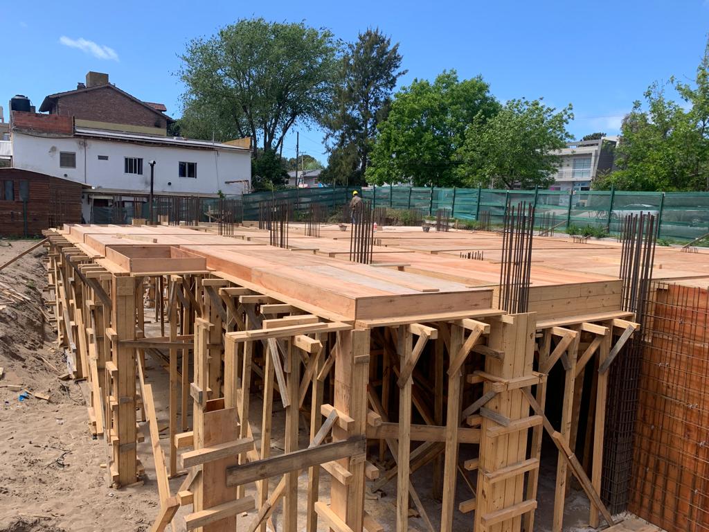 LDM V — avance de obra, etapa 1