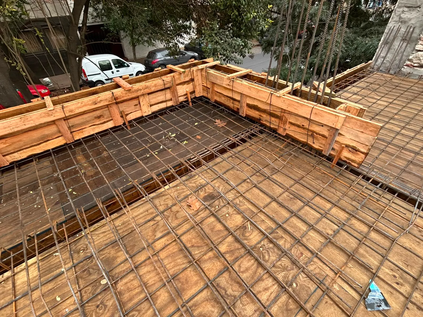 2 e/ 45 y 46 — avance de obra, etapa 1