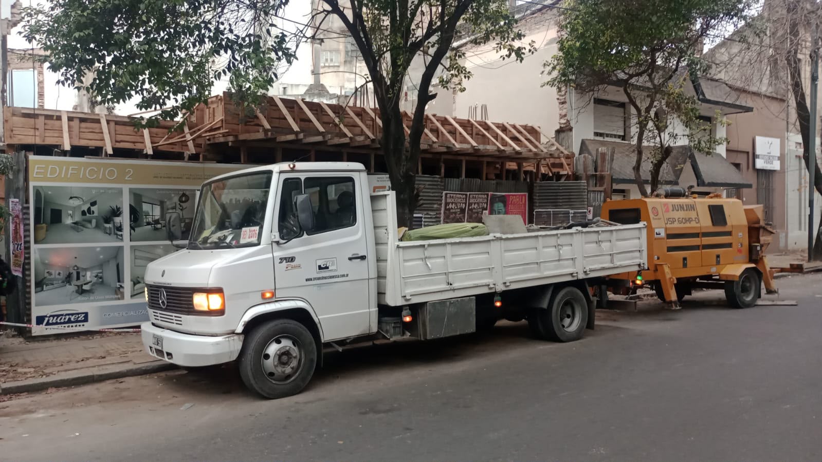 2 e/ 45 y 46 — avance de obra, etapa 1