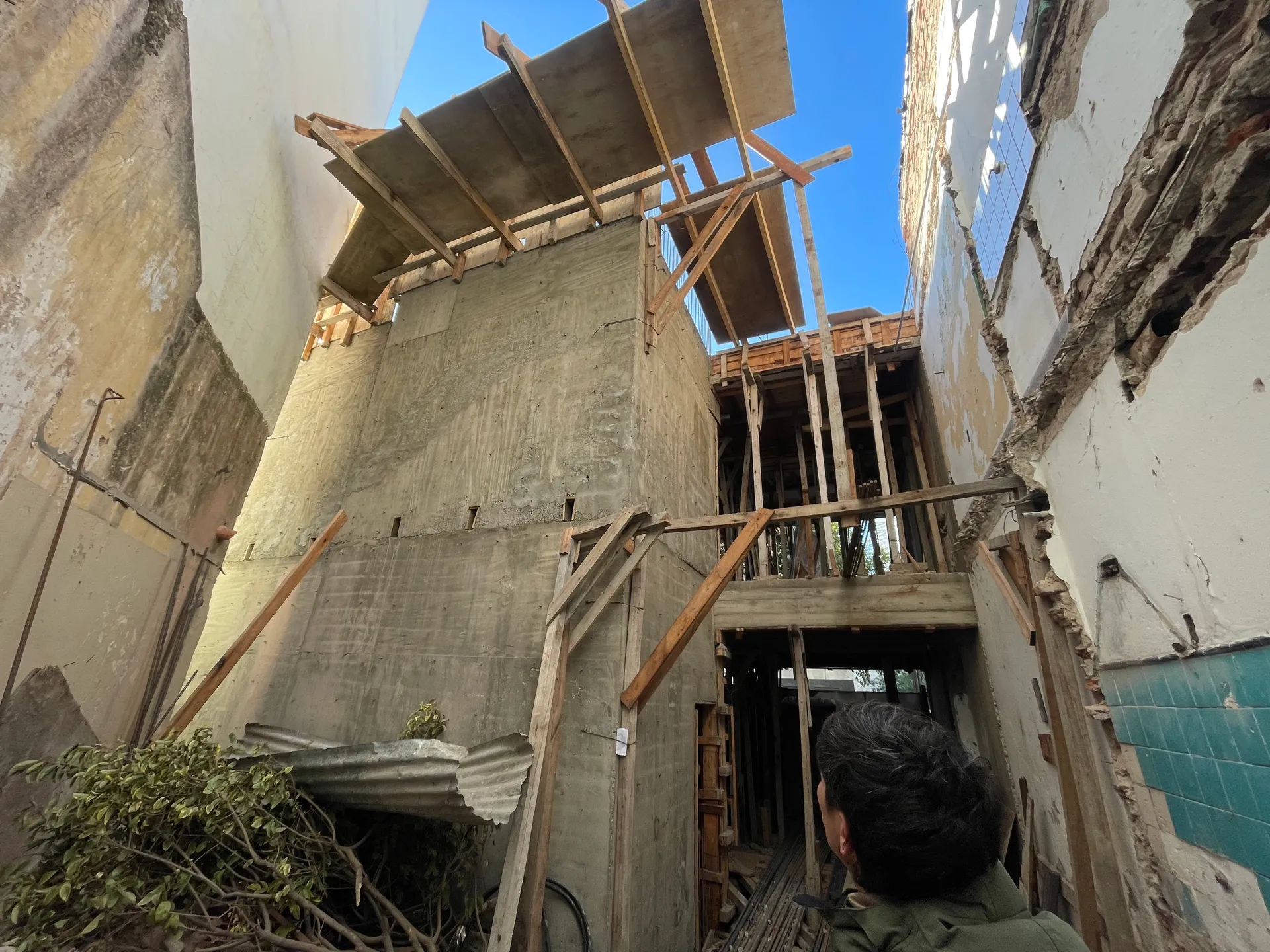 2 e/ 45 y 46 — avance de obra, etapa 1