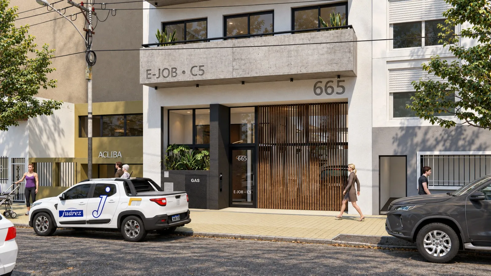 Diagonal 77 y Calle 5, La Plata. — galería