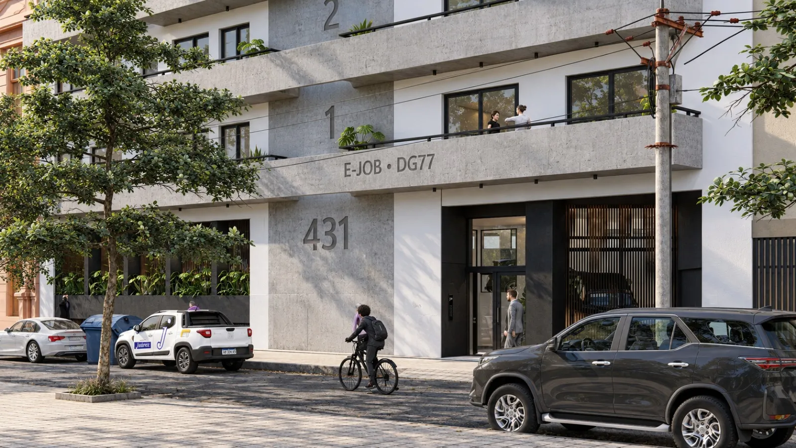 Diagonal 77 y Calle 5, La Plata. — galería