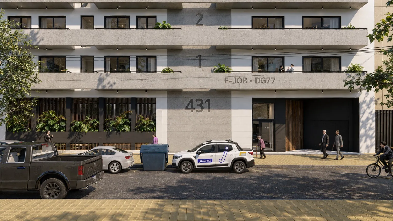 Diagonal 77 y Calle 5, La Plata. — galería